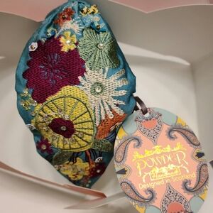 Powder Handmade Beaded and Embroidered Headband